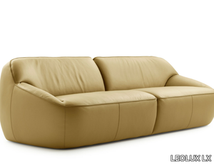 LXR26 - 4 seater leather sofa _ LEOLUX LX