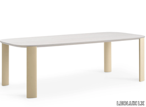 LXT11 - Rectangular ceramic dining table _ LEOLUX LX