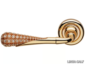 FEELING - Brass door handle with Swarovski® Crystals _ LINEA CALI'