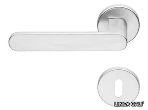 LOLA - Zamak door handle with lock _ LINEA CALI'