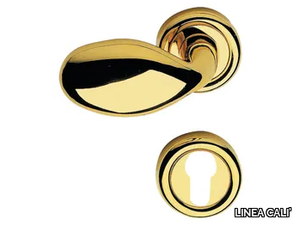 KUBA POMOLO - Classic style brass door knob with lock _ LINEA CALI'
