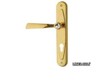 ELIKA CRYSTAL - Chromed brass door handle with Swarovski® Crystals on back plate _ LINEA CALI'