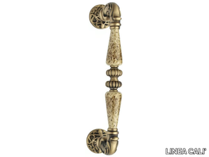 NINFA PORCELLANA - Classic style brass pull handle _ LINEA CALI'