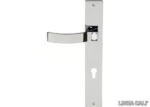 ELIOS CRYSTAL - Chromed brass door handle with Swarovski® Crystals on back plate _ LINEA CALI'