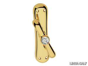 IDEA CRYSTAL - Chromed brass Cremone handle with Swarovski® Crystals on back plate _ LINEA CALI'