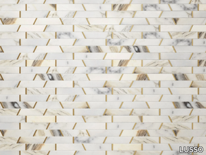 RIVIERA - Indoor Calacatta marble wall tiles _ LUSSO