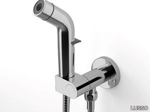Toilet-jet handspray - Stainless steel toilet-jet handspray with mixer tap _ LUSSO