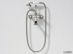 ETON - 2 hole wall-mounted bathtub mixer with hand shower _ LUSSO