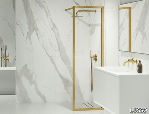 MAYFAIR - Corner modular glass shower cabin _ LUSSO