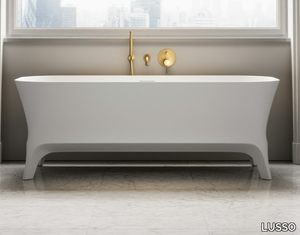 MOMO - Freestanding Resin Stone bathtub on legs _ LUSSO