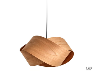 NUT - Handmade wood veneer pendant lamp _ LZF