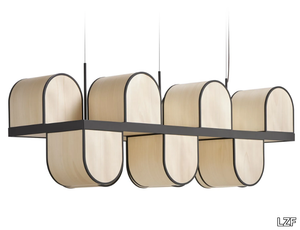 OSCA - LED wood veneer pendant lamp _ LZF