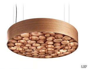 SPIRO - Handmade wood veneer pendant lamp _ LZF