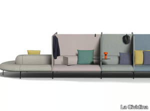 COUCHETTE - Modular fabric sofa _ La Cividina