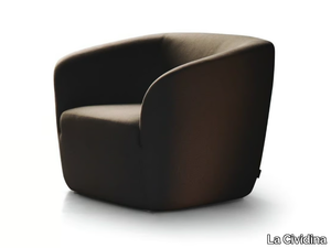 DEP - Fabric lobby chair with armrests _ La Cividina