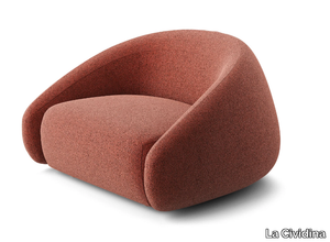 APPER - Fabric armchair with armrests _ La Cividina