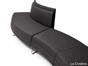 SUSHI - Sectional fabric leisure sofa _ La Cividina