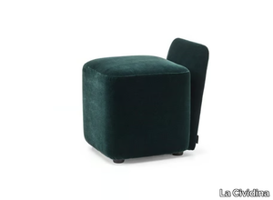 VELOUR - Sectional square pouf _ La Cividina