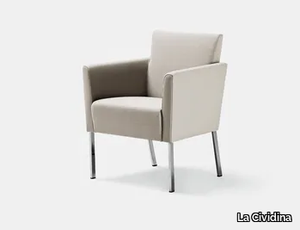 HOLIDAY - Upholstered easy chair with armrests _ La Cividina