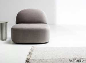 GUEST - Upholstered fabric armchair _ La Cividina