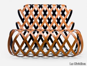 ARIA - Relaxing steel armchair _ La Cividina