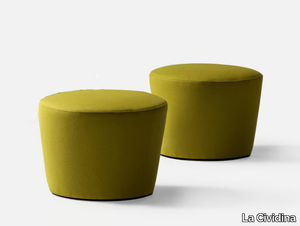 FOLIES - Fabric pouf with fire retardant padding _ La Cividina