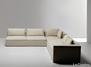 PUZZLE - Corner sectional fabric sofa _ La Cividina