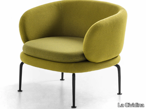 SOAVE - Fabric lobby chair _ La Cividina