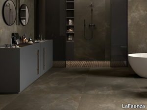 TREX3 TO - Full-body porcelain stoneware wall/floor tiles with marble effect _ LaFaenza