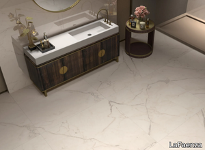 TREX3 W - Full-body porcelain stoneware wall/floor tiles with marble effect _ LaFaenza