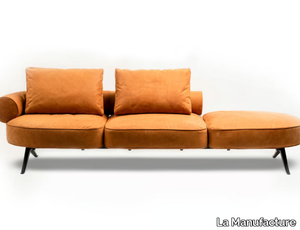 LUIZET - 3 seater sectional leather sofa _ La Manufacture