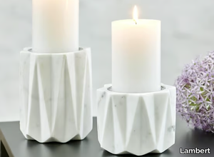 GLACIER - Marble candle holder _ Lambert