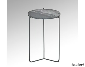 SORANO - Round marble side table _ Lambert