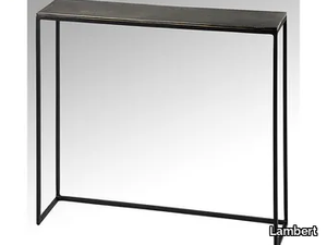 MARO - Rectangular aluminium coffee table _ Lambert