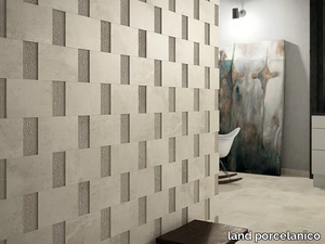 MIDLAND - Technical porcelain 3D Wall Tile _ land porcelanico