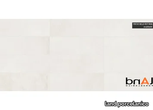 MATTER SLIM IVORY - Technical porcelain wall tiles with stone effect _ land porcelanico