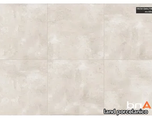 PORTLAND IVORY - Technical porcelain flooring with concrete effect _ land porcelanico