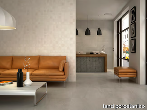 MATTER SLIM - Technical porcelain wall tiles with stone effect _ land porcelanico