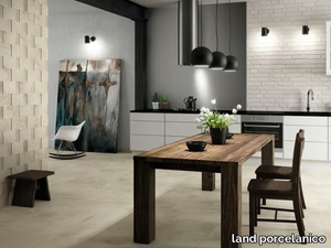 MIDLAND - Technical porcelain wall/floor tiles with concrete effect _ land porcelanico