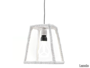 WHITE NOISE - Ceramic pendant lamp _ Lando