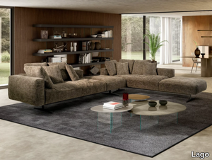 AIR SOFT 1901 - Corner fabric sofa _ Lago