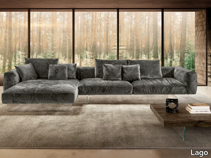 AIR SOFT 1902 - Sectional fabric sofa _ Lago