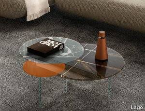 BLENDIE 1412 - Glass coffee table _ Lago