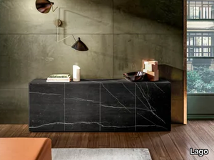 MATERIA 1007 - Glass sideboard _ Lago