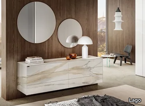 MATERIA 1060 - Glass chest of drawers _ Lago