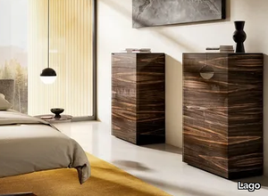 MATERIA 1066 - Glass chest of drawers _ Lago