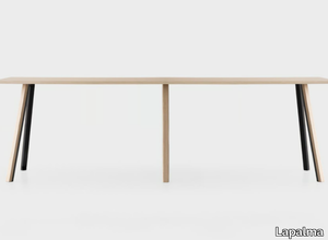 ORI - Rectangular oak high table _ Lapalma