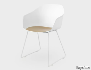 SEELA AC - Sled base polypropylene chair with armrests _ Lapalma