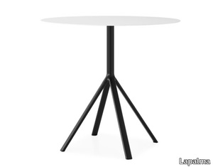 FORK OUTDOOR - Round high table _ Lapalma