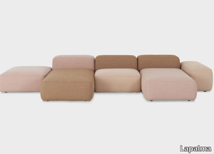 PLUS - Modular fabric sofa with removable cover _ Lapalma